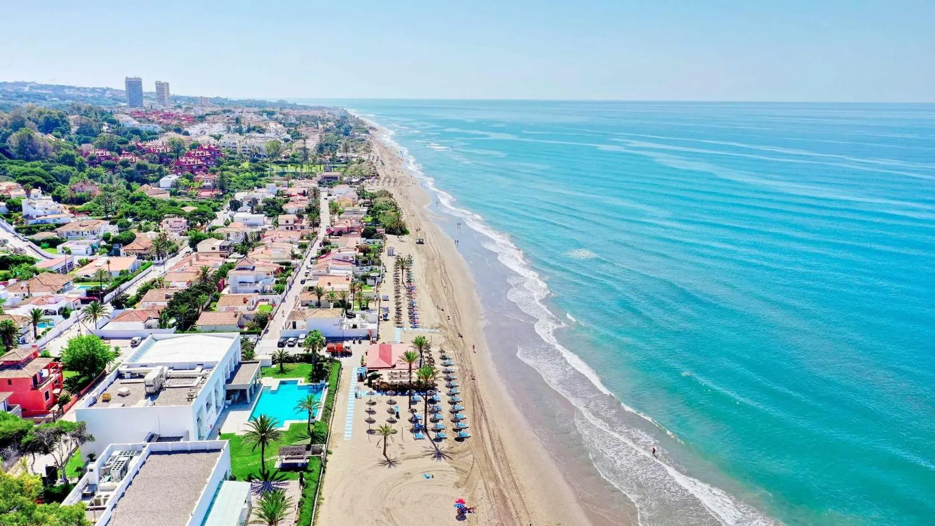 1081 Luxurious Beachfront Penthouse With Private Jacuzzi 마르베야 스페인